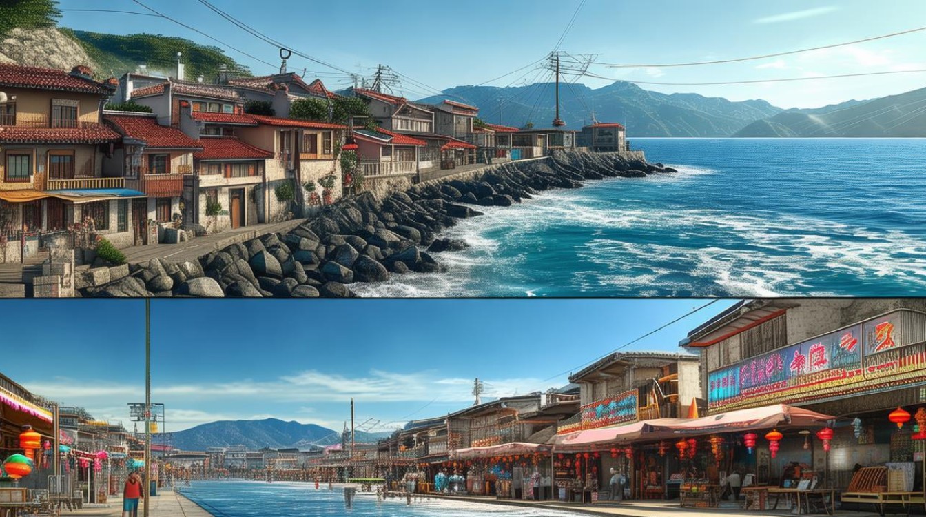 金山嘴渔村主要景点