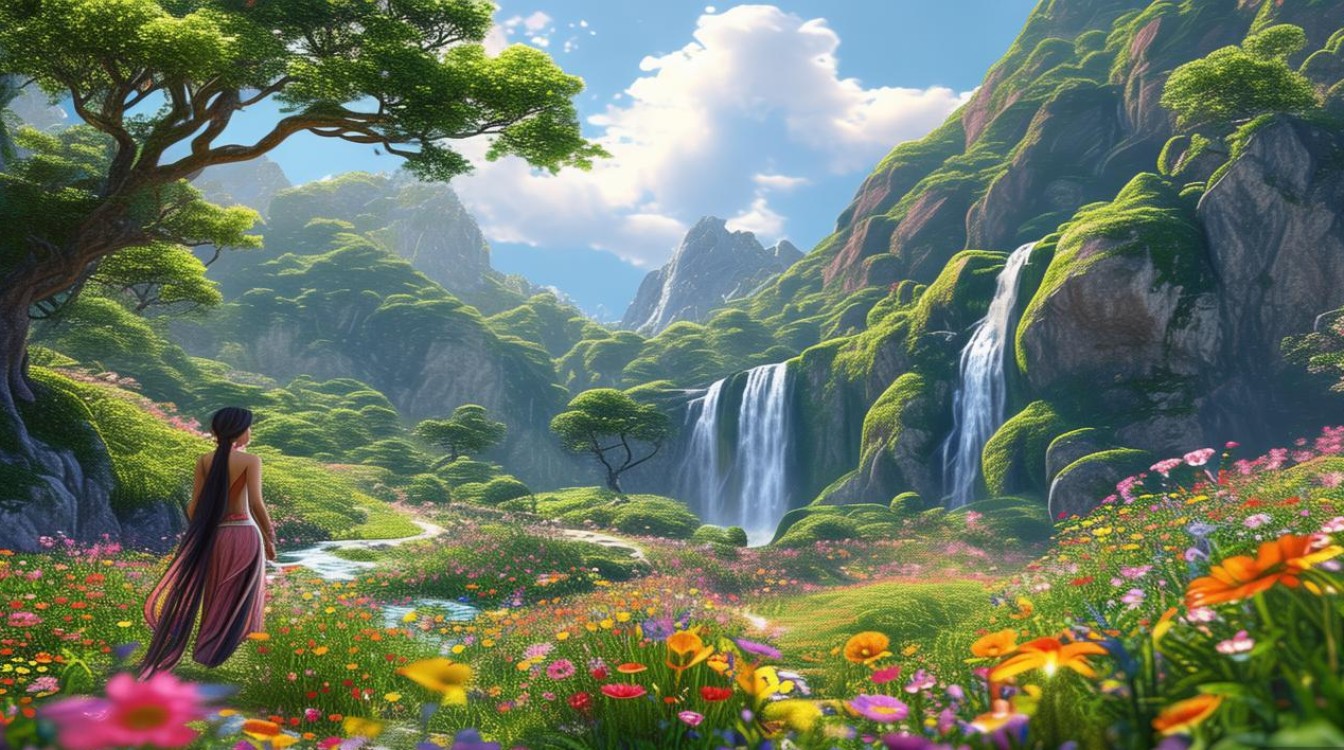 景点美人谷 景点美人谷