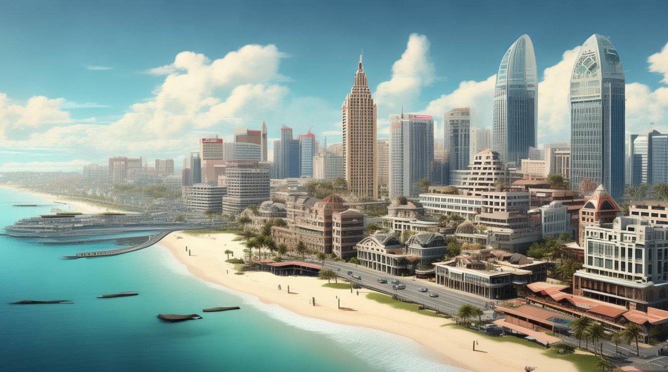 海岸城景点 海岸城景点