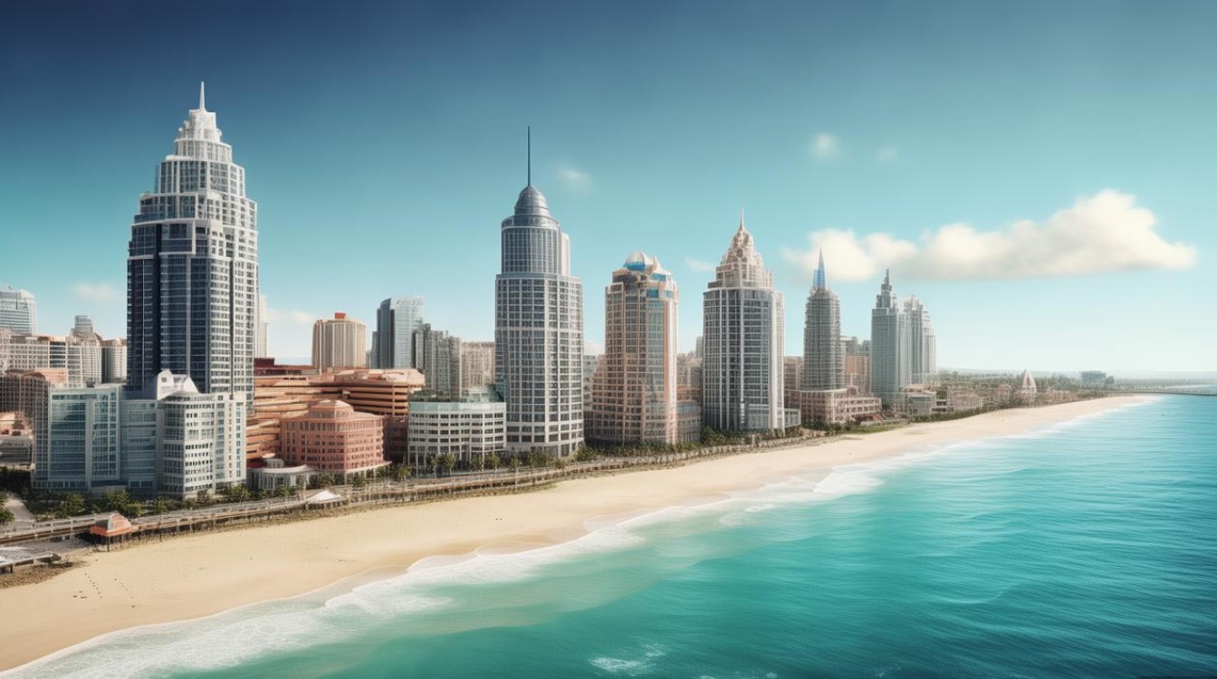 海岸城景点 海岸城景点