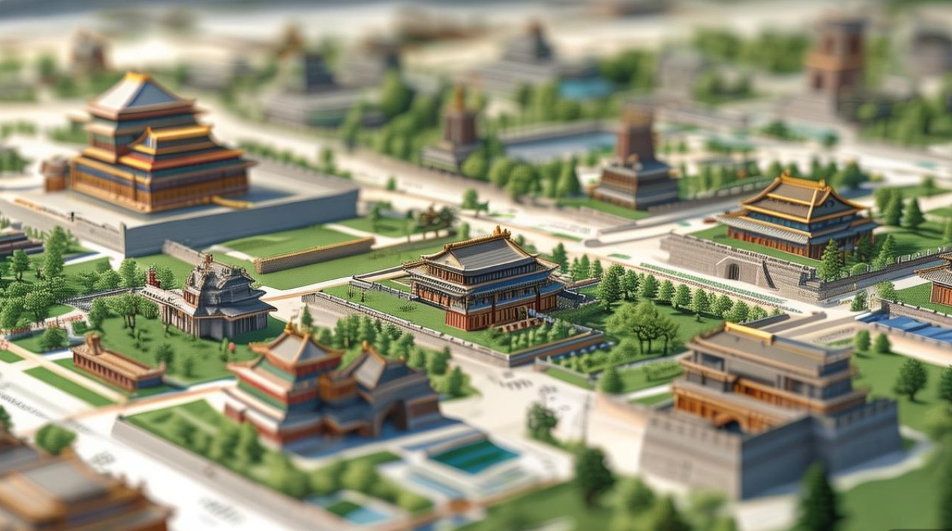 北京著名景点分布图