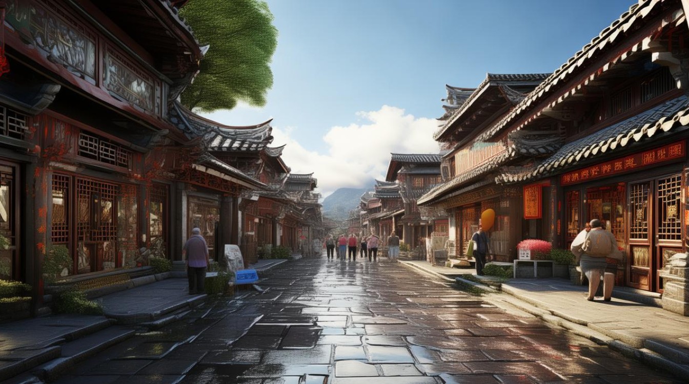 大理古城里面的景点