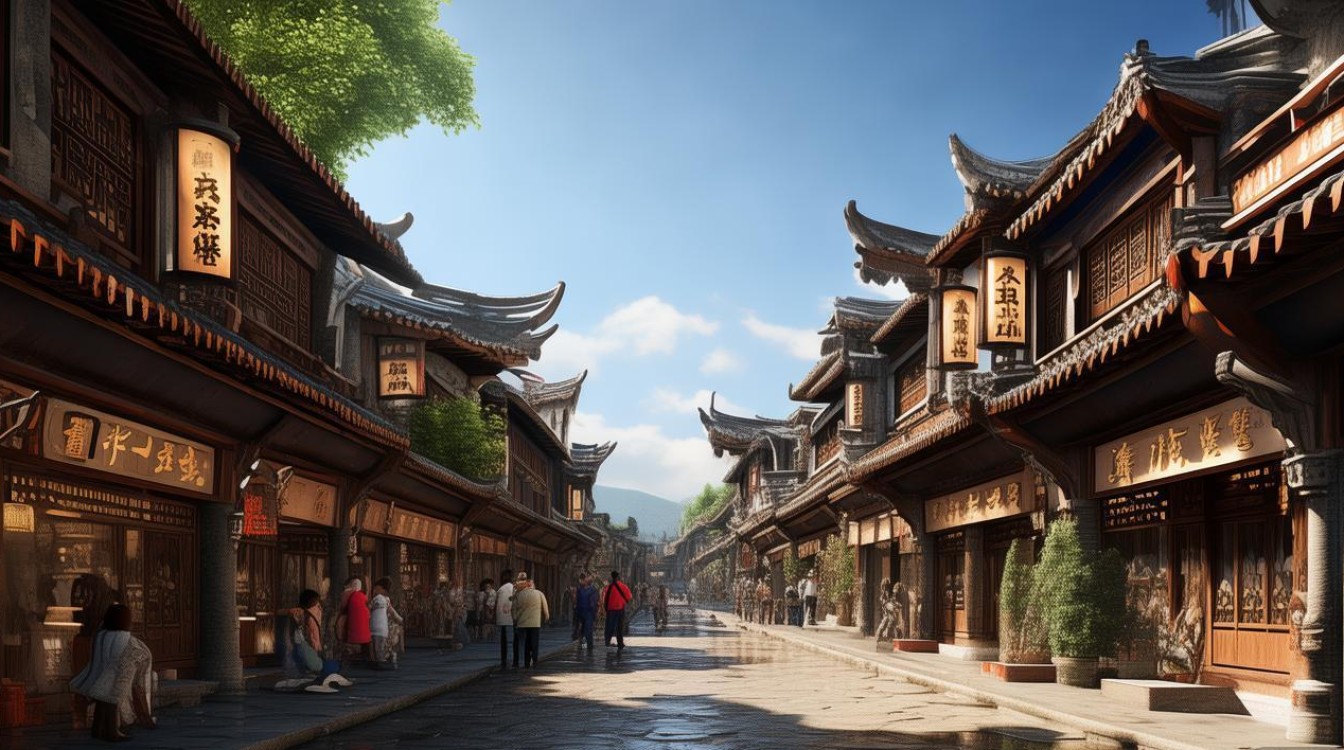 大理古城里面的景点