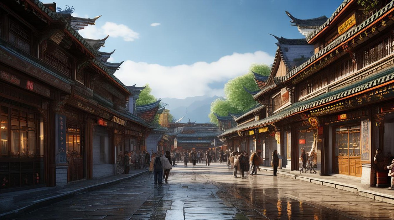 大理古城里面的景点