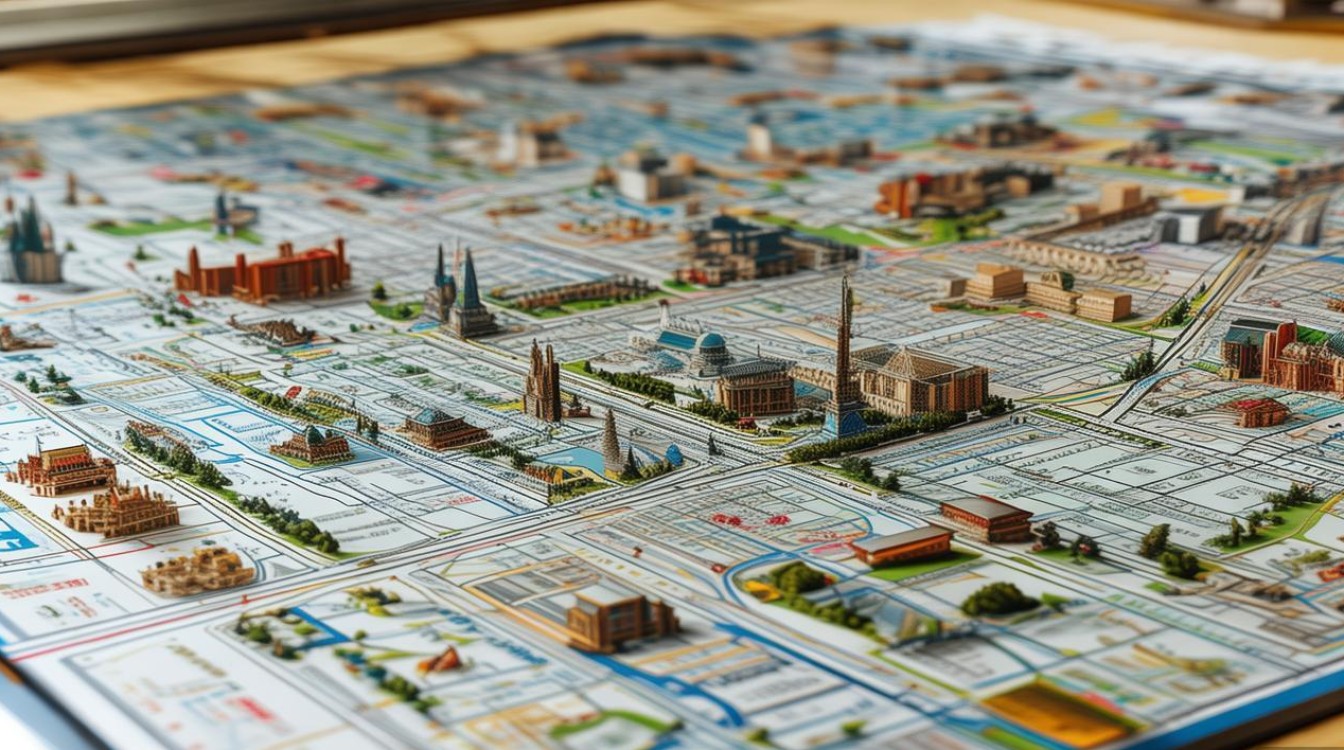 东京景点地图分布图