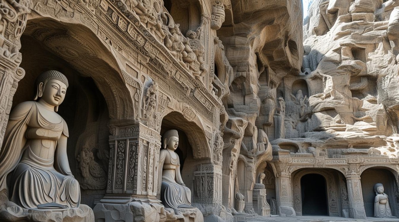 云冈石窟景点 云冈石窟景点