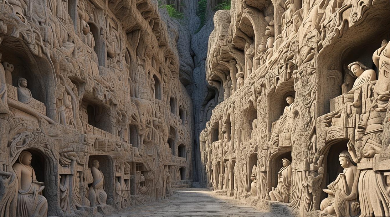 云冈石窟景点 云冈石窟景点