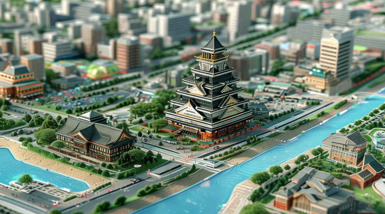 大阪景点分布图