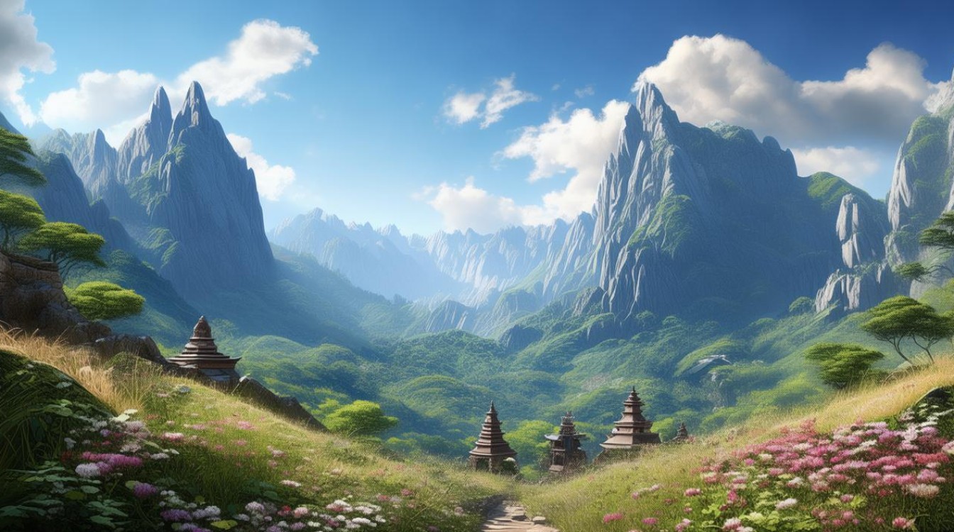 少华山景点 少华山景点