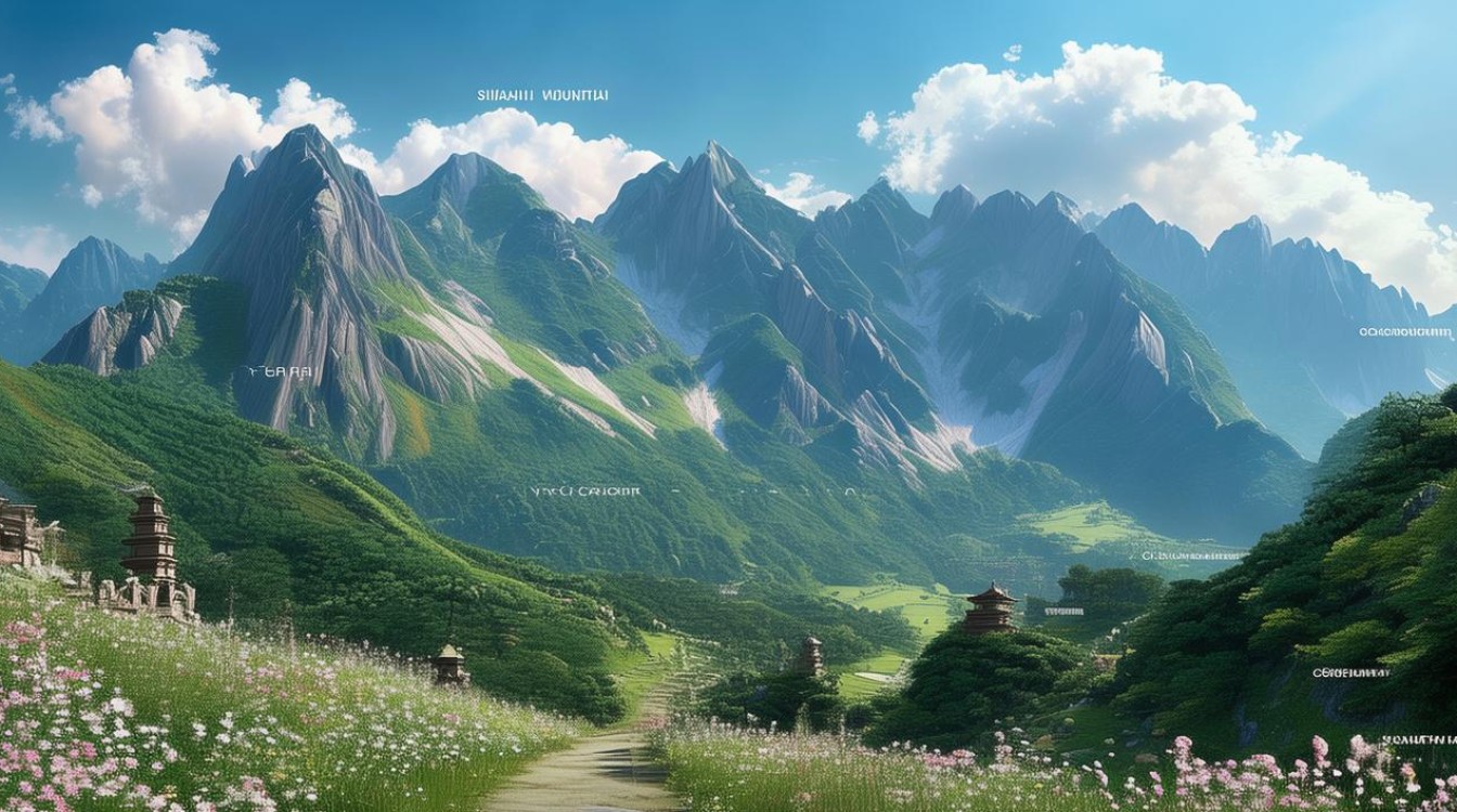 少华山景点 少华山景点