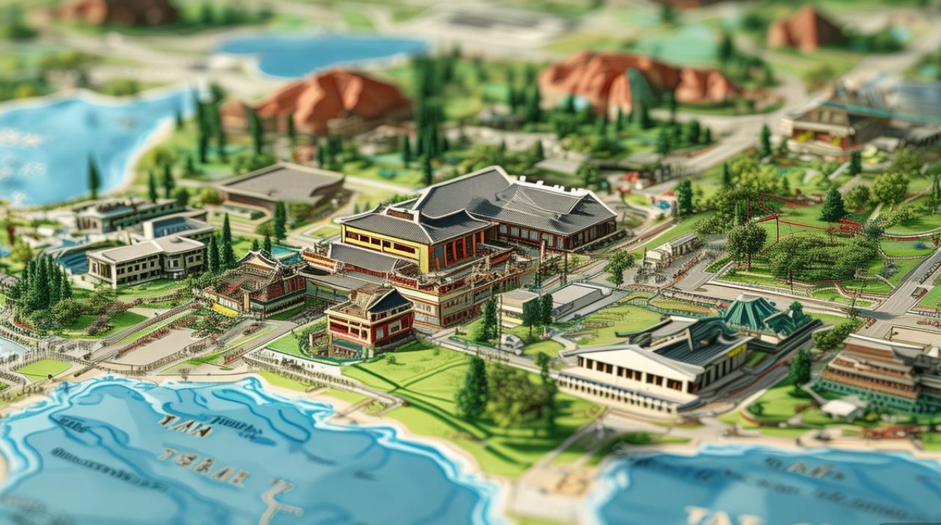 泰安市旅游景点地图