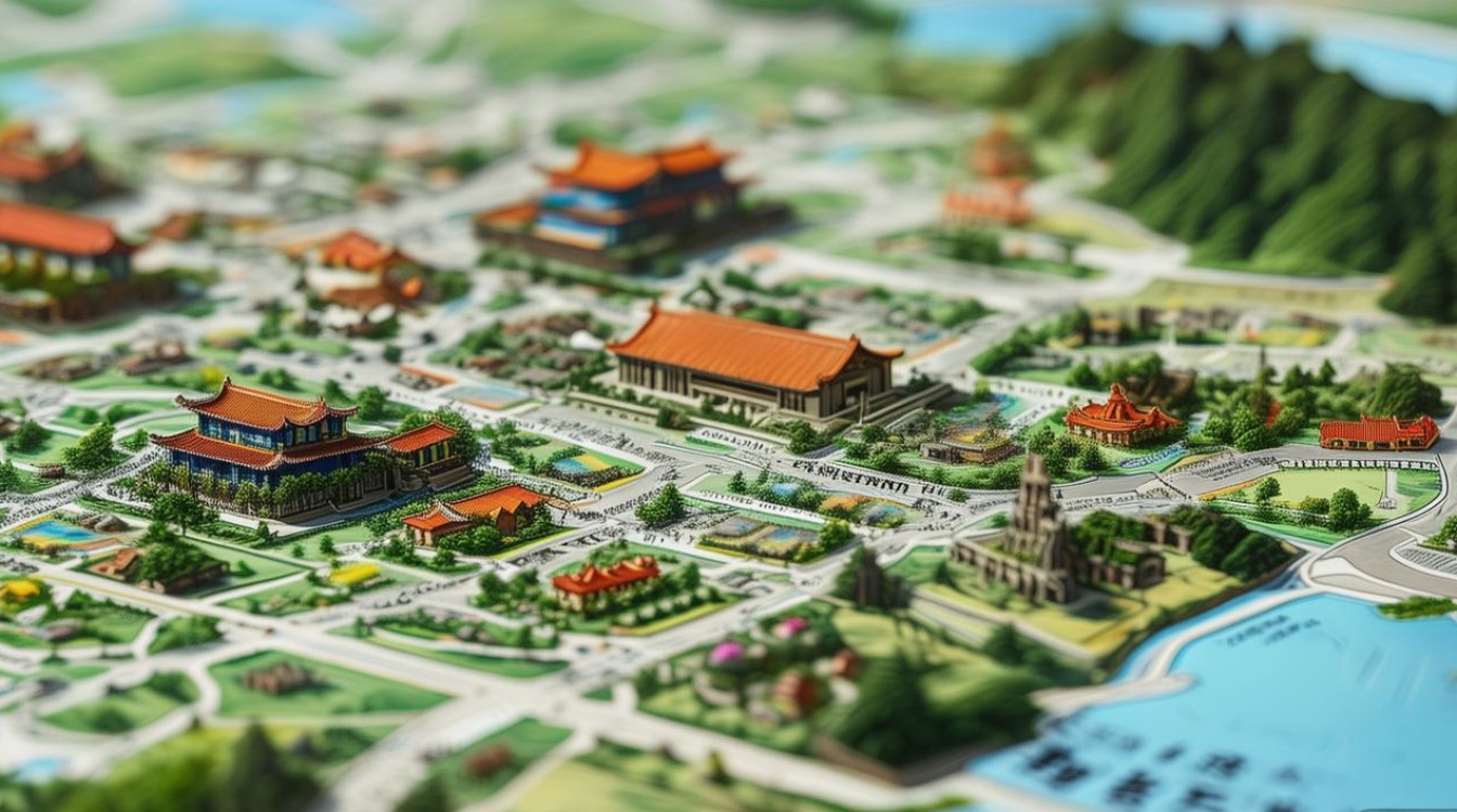 泰安市旅游景点地图