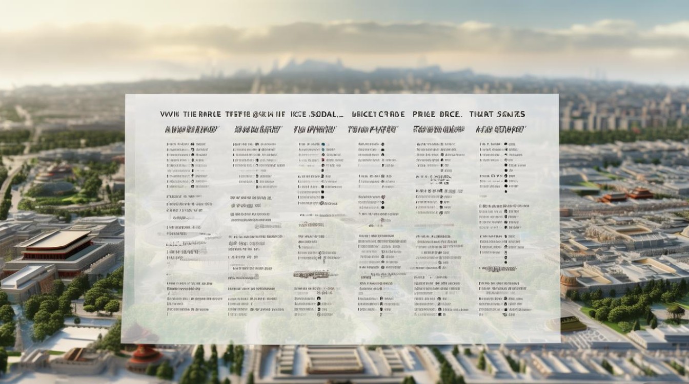 北京主要景点门票价格 北京主要景点门票价格