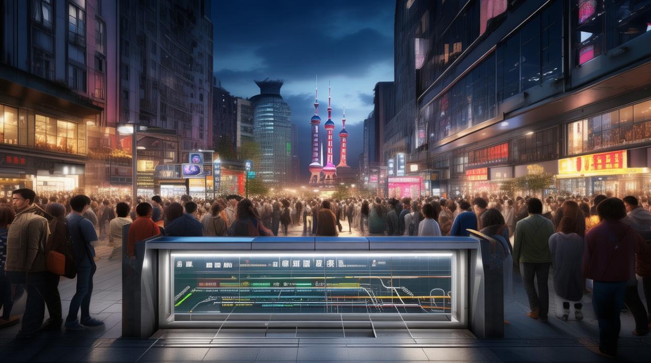 上海地铁附近的景点