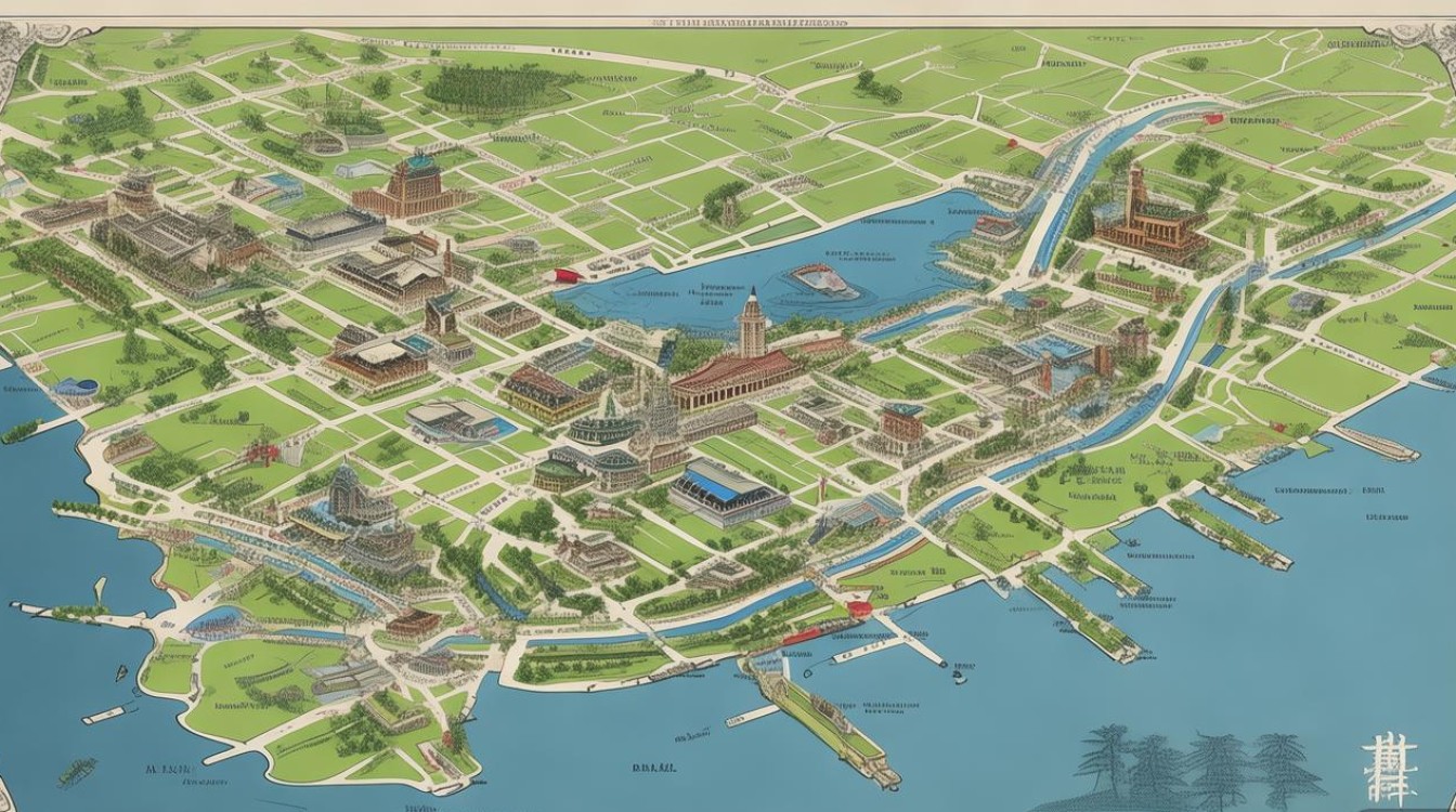 杭州旅游景点地图高清