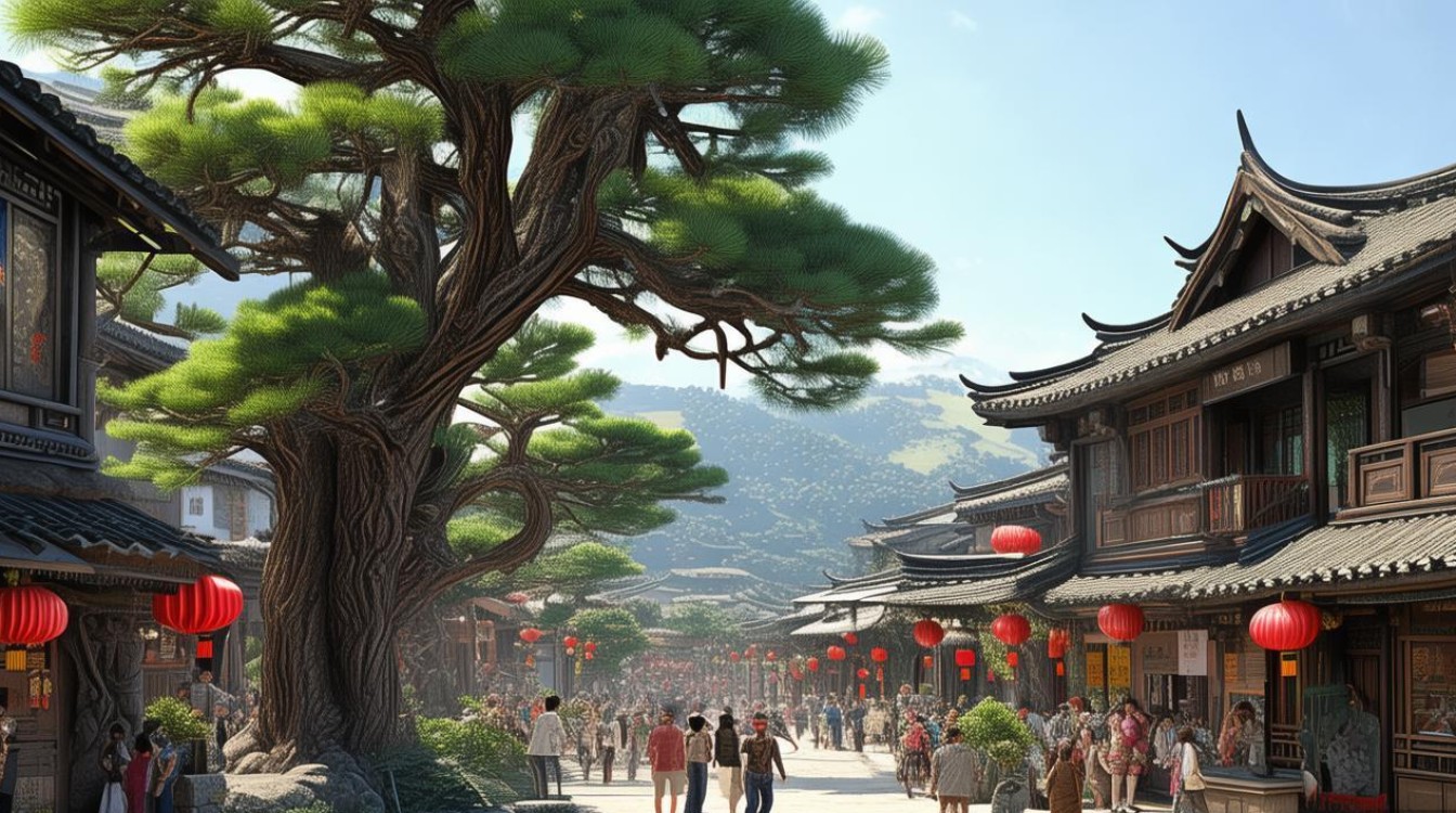 松柏镇旅游的景点