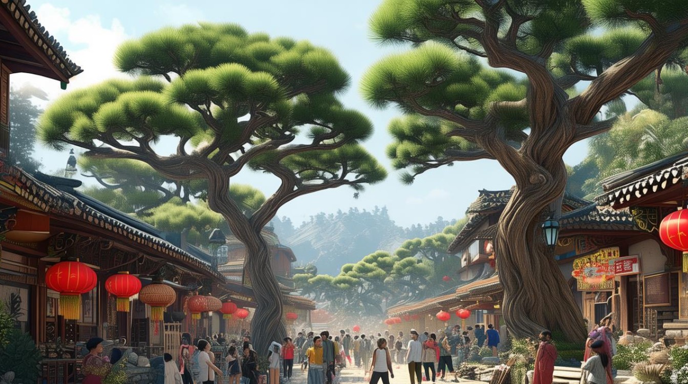 松柏镇旅游的景点