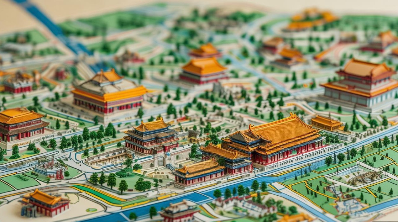 北京旅游景点线路图