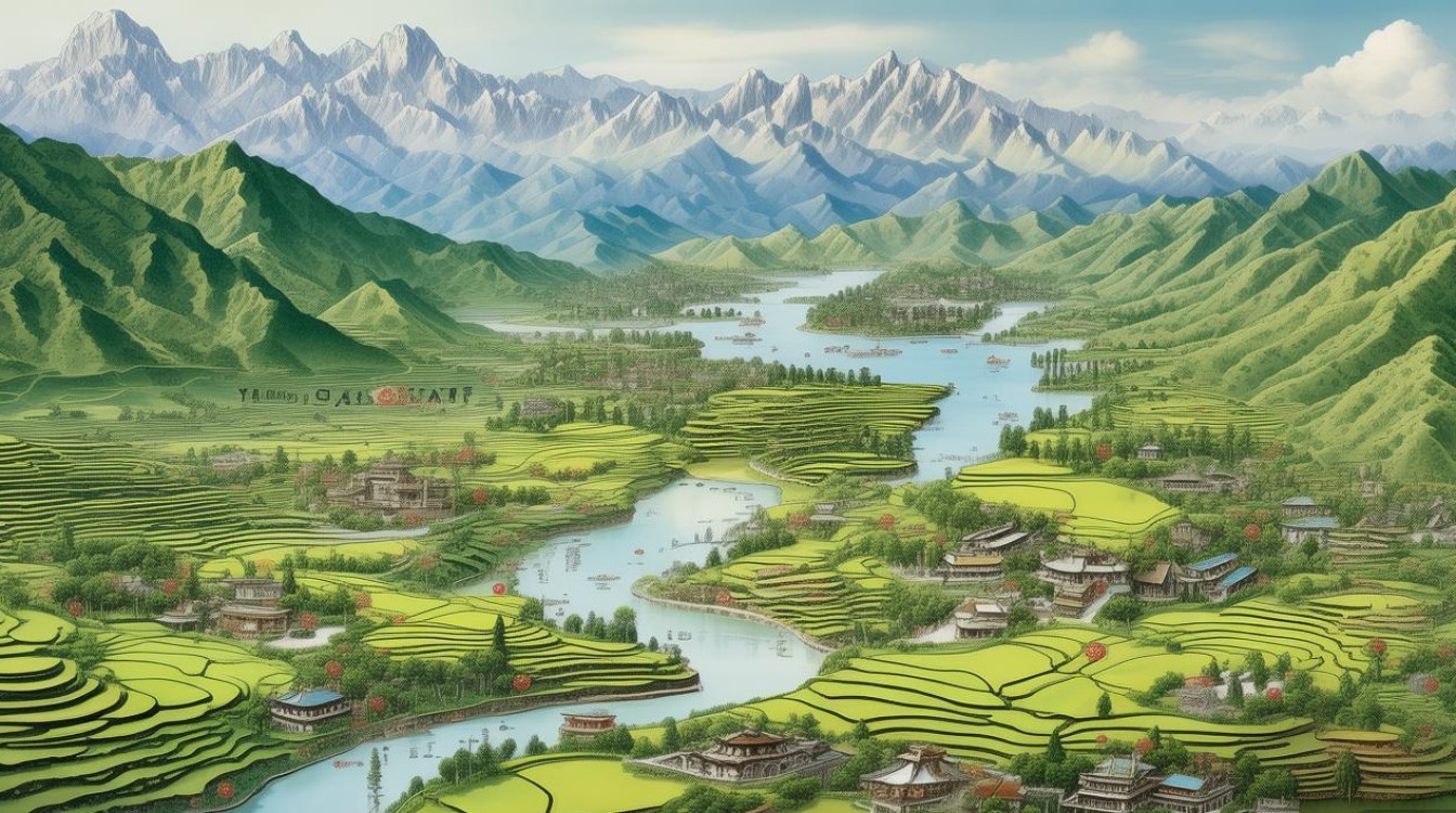 云南旅游景点地图分布 云南旅游景点地图分布