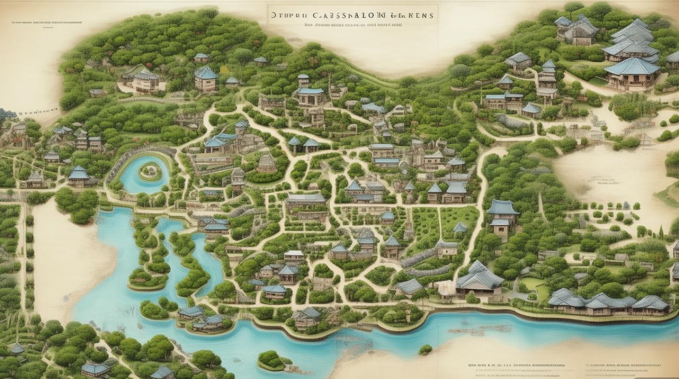 苏州园林景点分布图