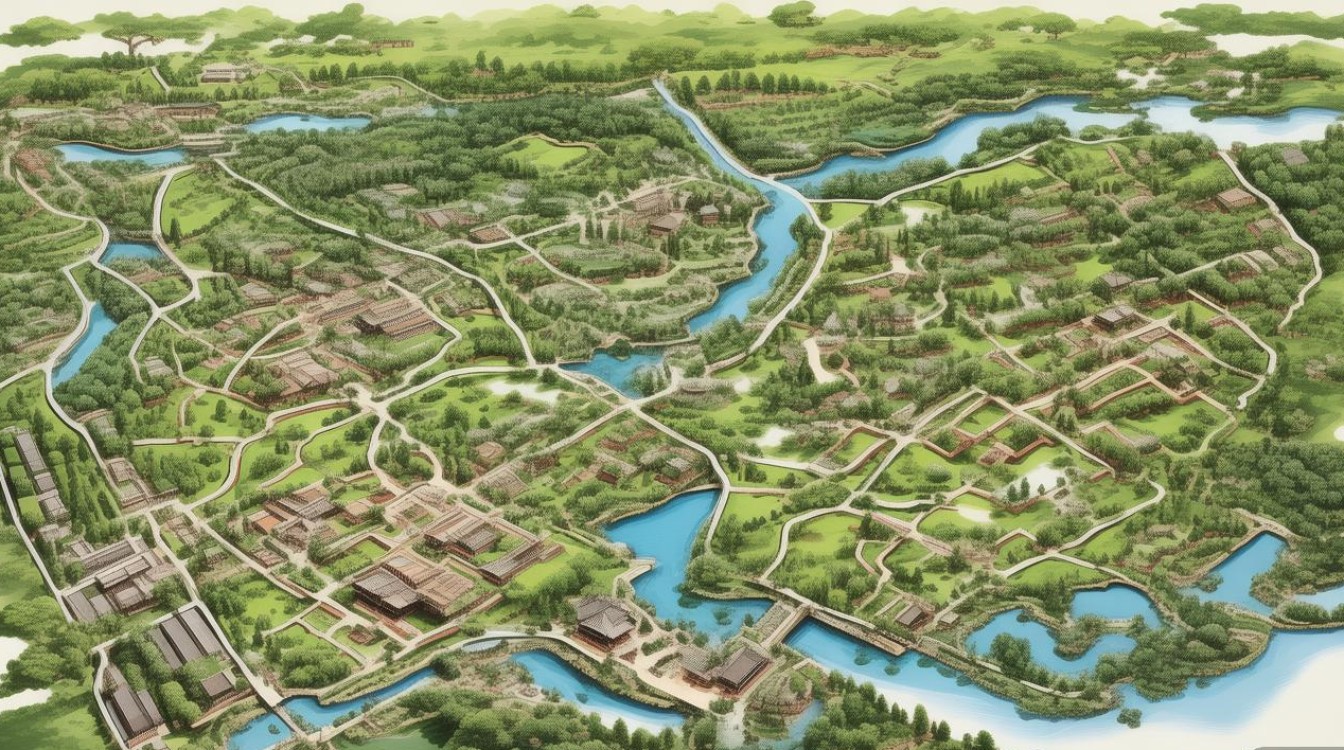 苏州园林景点分布图