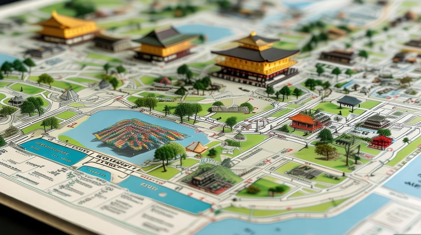 京都旅游景点地图 京都旅游景点地图
