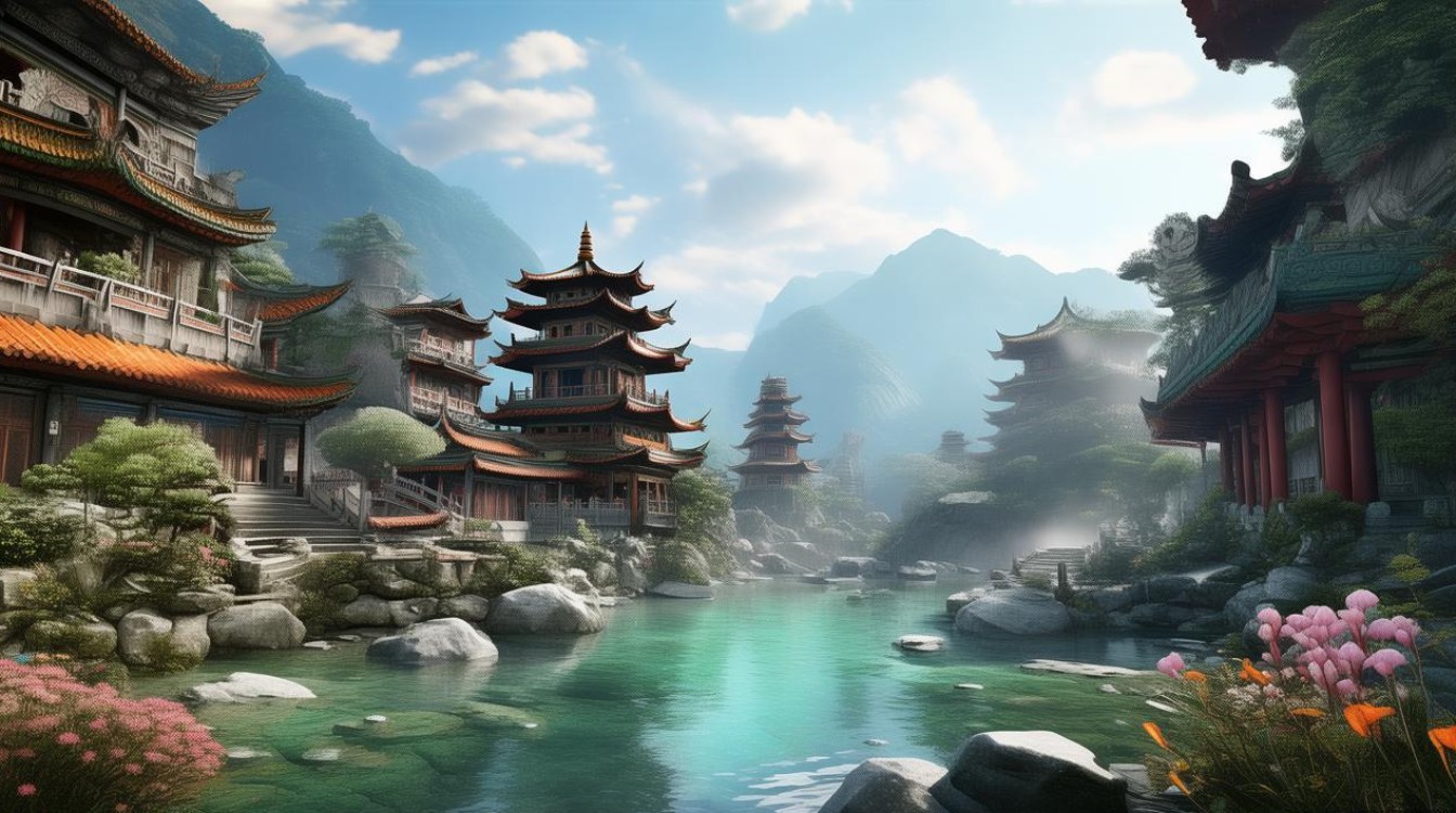 五泉山景点 五泉山景点