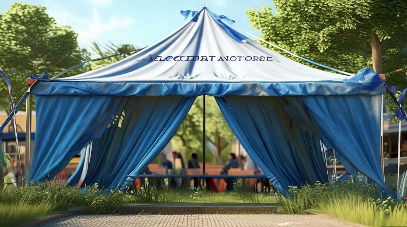 旅游景点帐篷