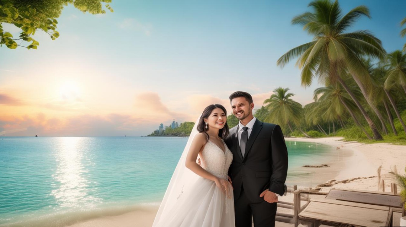 三亚拍婚纱照景点