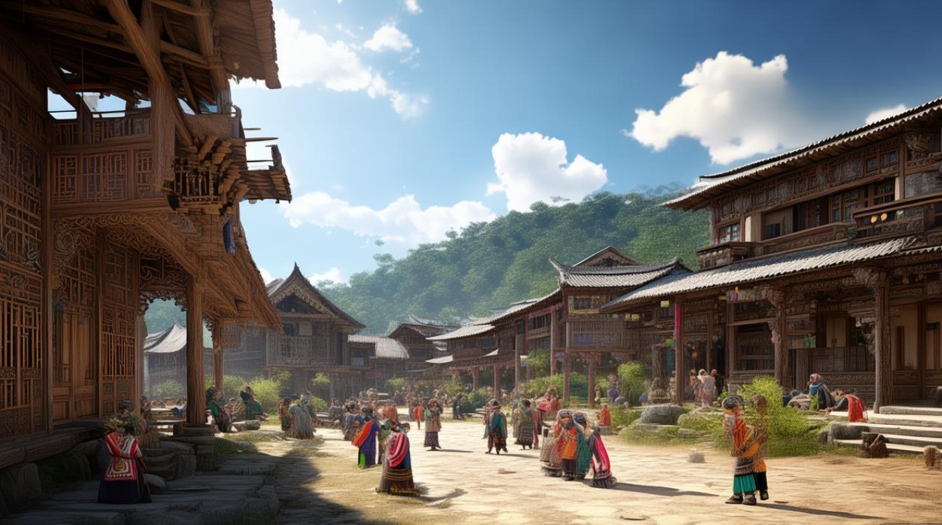 西江苗寨的景点