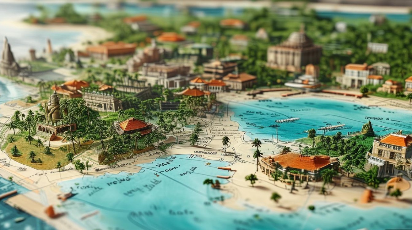 普吉景点地图 普吉景点地图