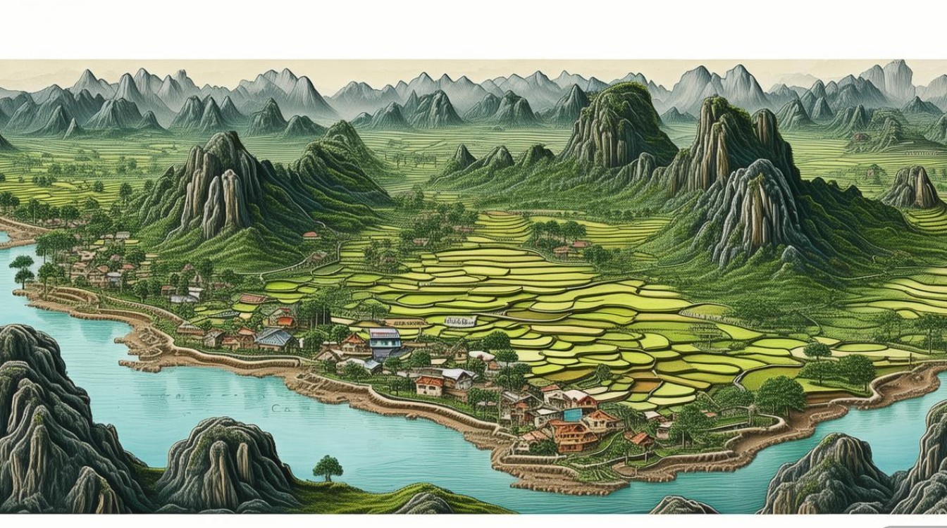 贵州旅游景点大全地图