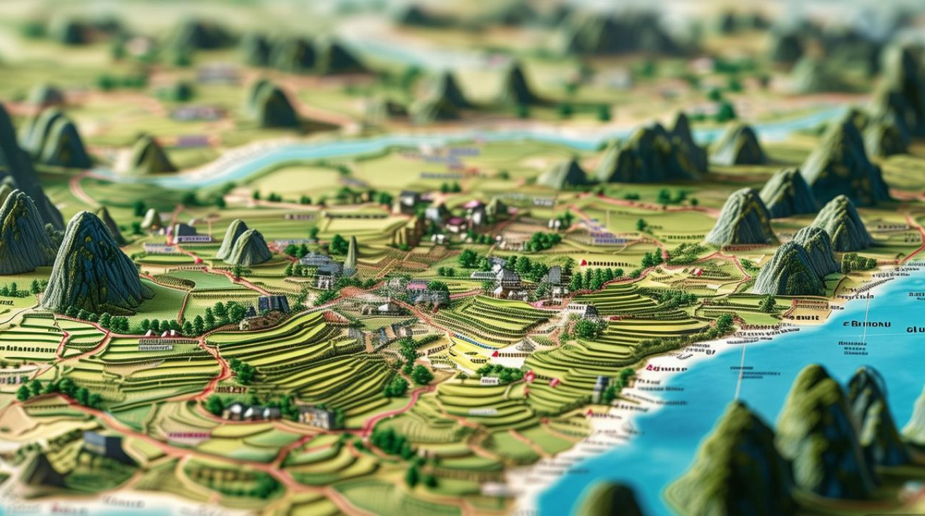 贵州旅游景点大全地图