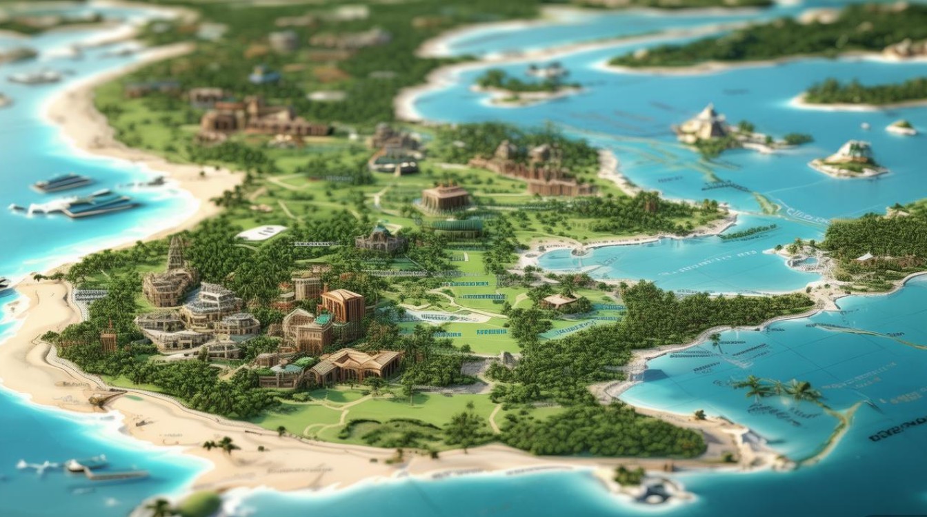 海南地图旅游景点大全 海南地图旅游景点大全