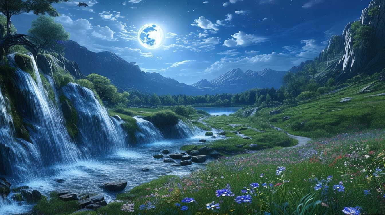 蓝月谷景点 蓝月谷景点