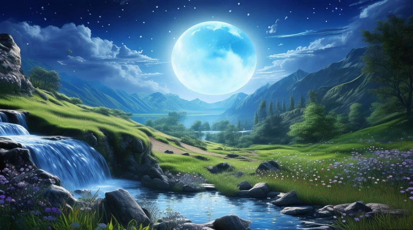 蓝月谷景点 蓝月谷景点