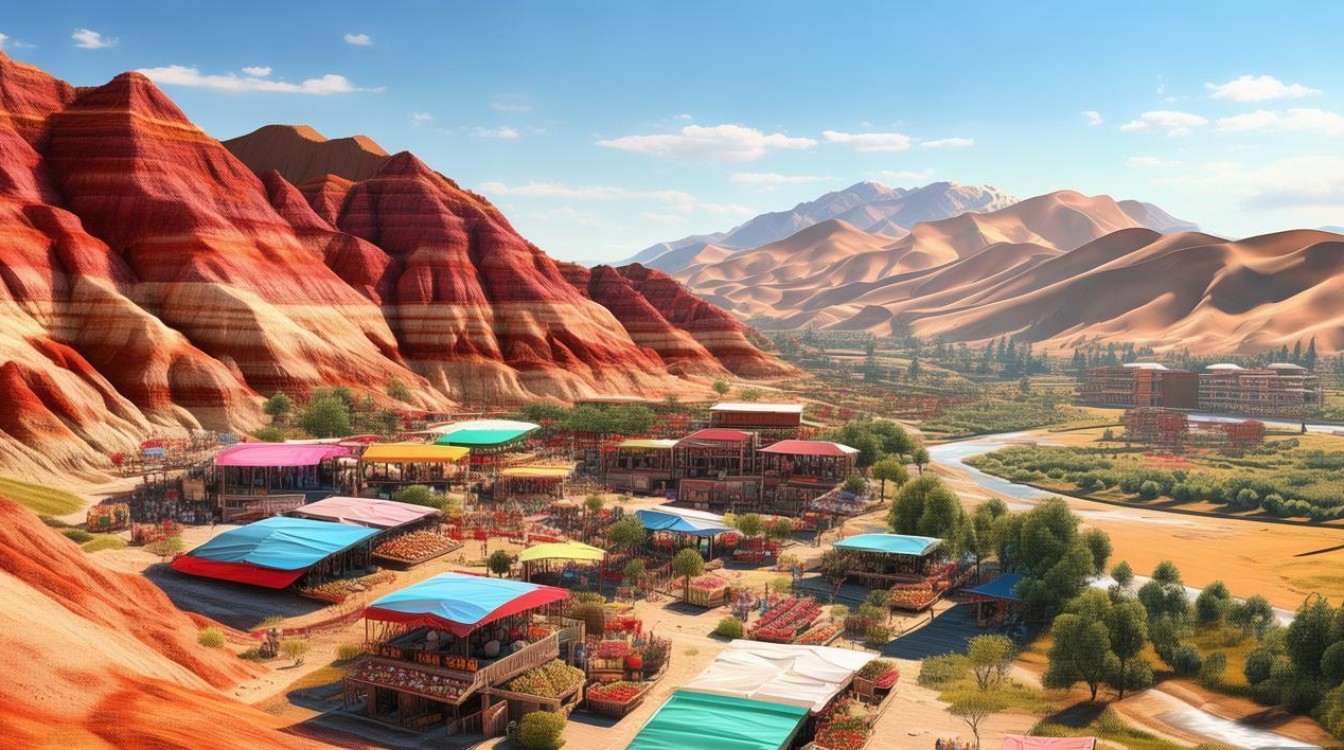 张掖的旅游景点有哪些