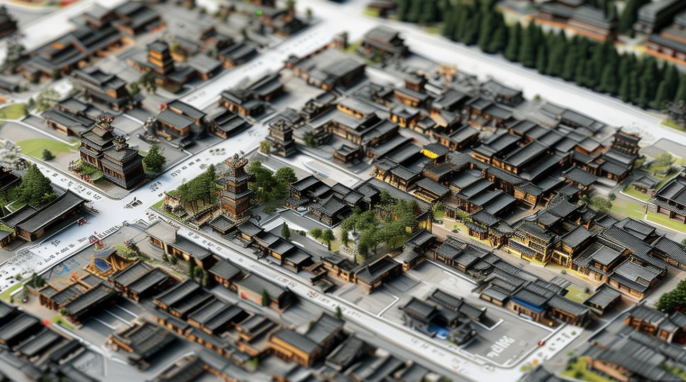 凤凰古城景点分布图