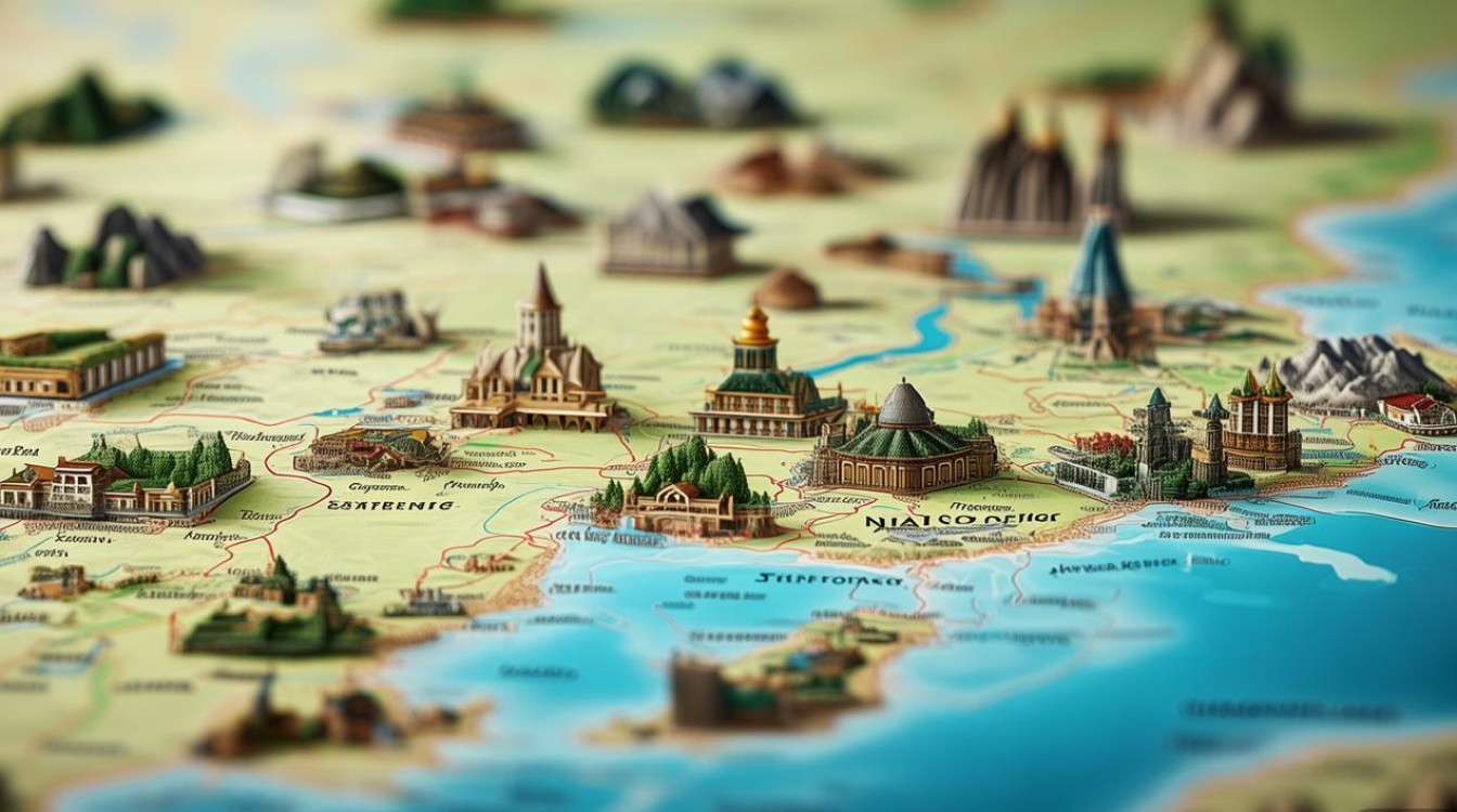 山东地图旅游景点大全