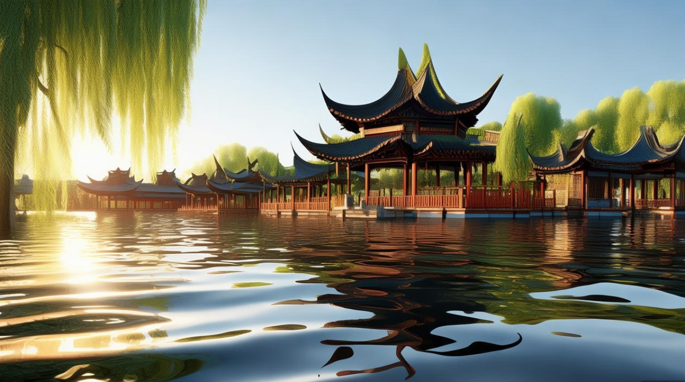 瘦西湖的著名景点