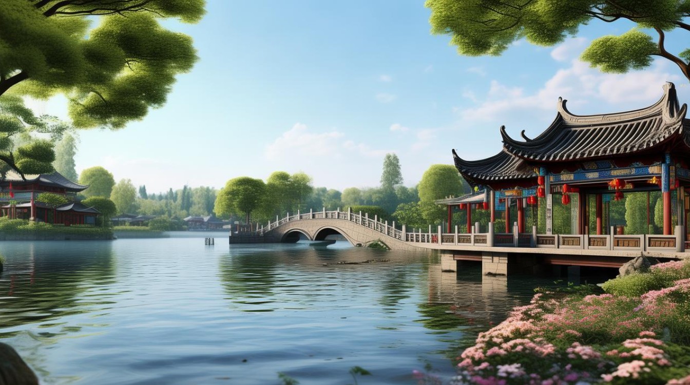 瘦西湖的著名景点