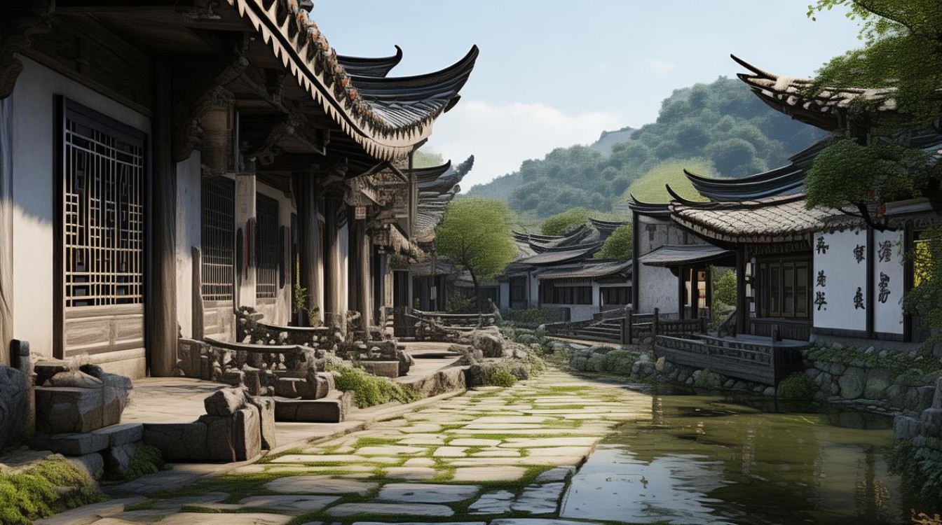 宏村旁边的景点