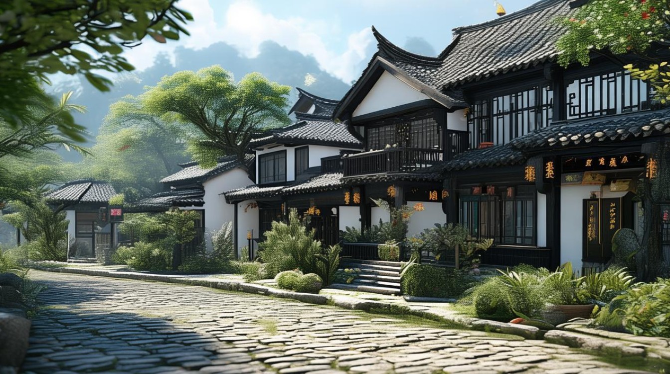 宏村旁边的景点