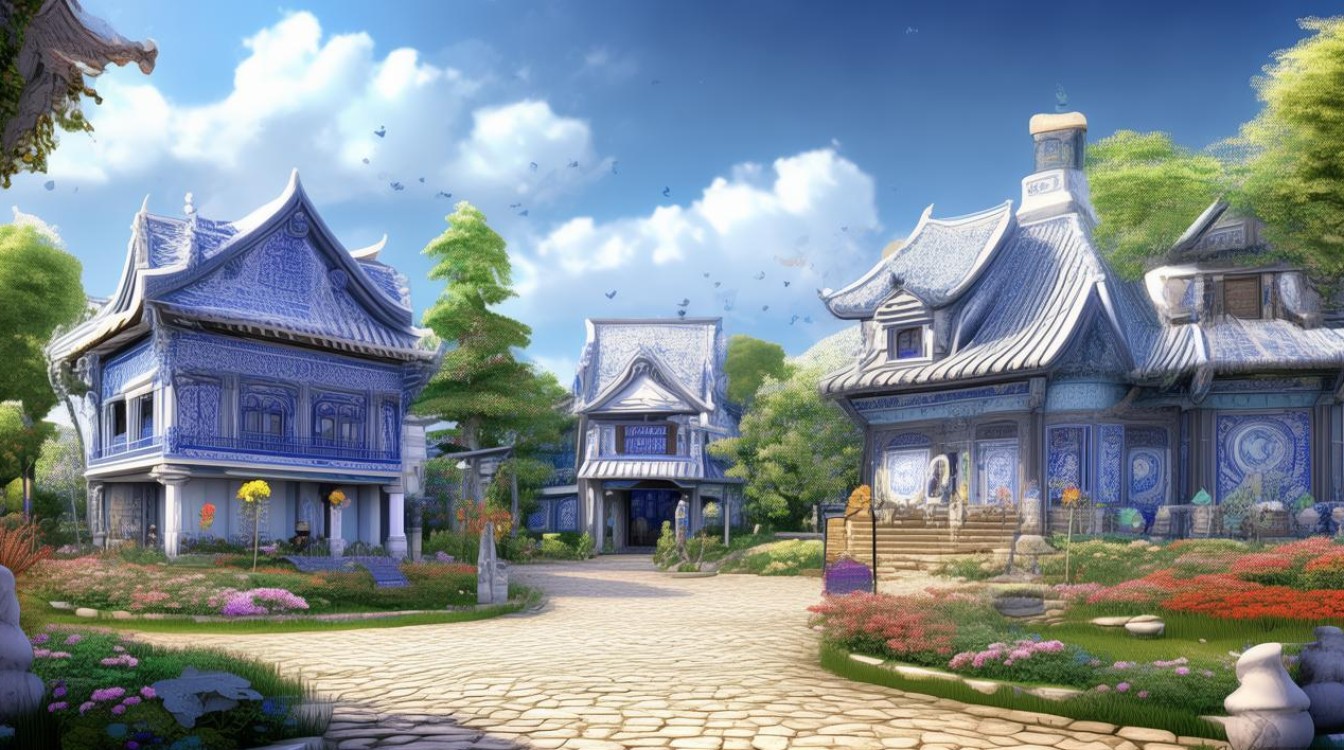 瓷房子附近景点