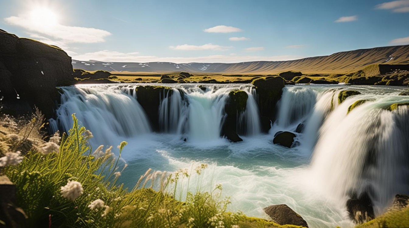 冰岛景点黄金瀑布 冰岛景点黄金瀑布