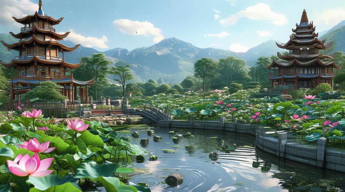 莲花山公园有哪些景点 莲花山公园有哪些景点