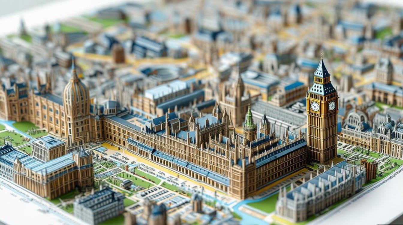 伦敦景点分布图 伦敦景点分布图