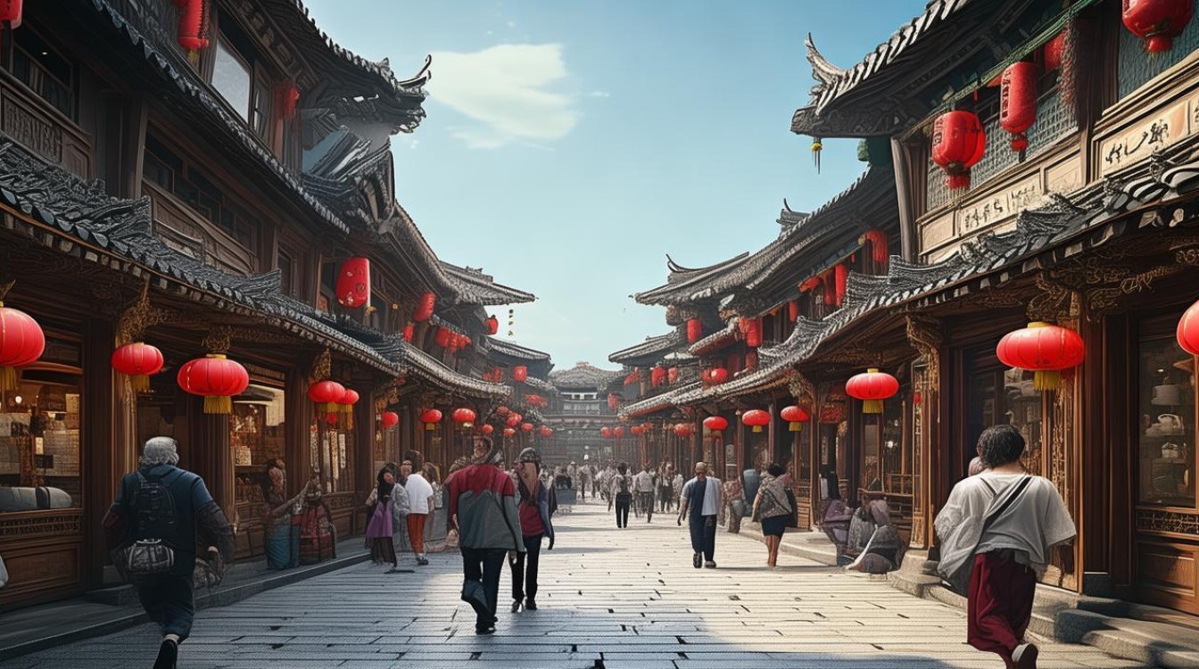 户部巷附近景点