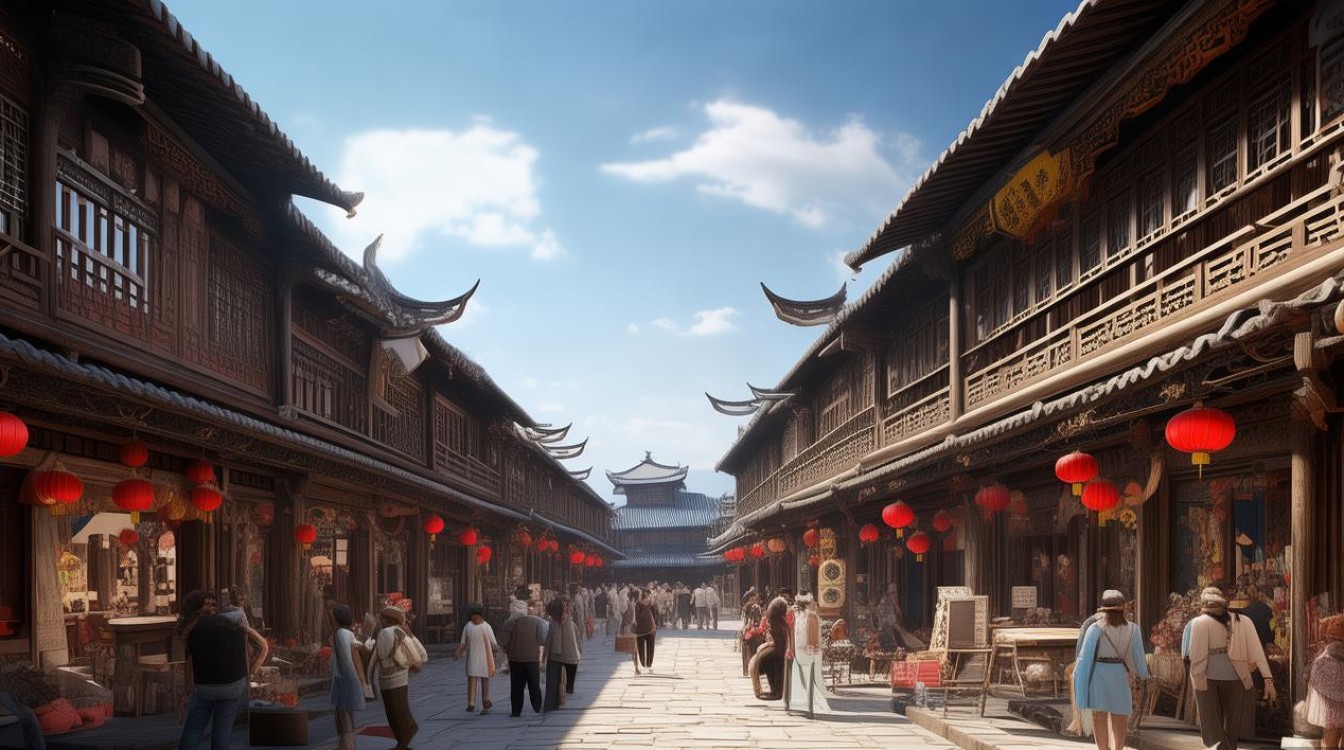 户部巷附近景点