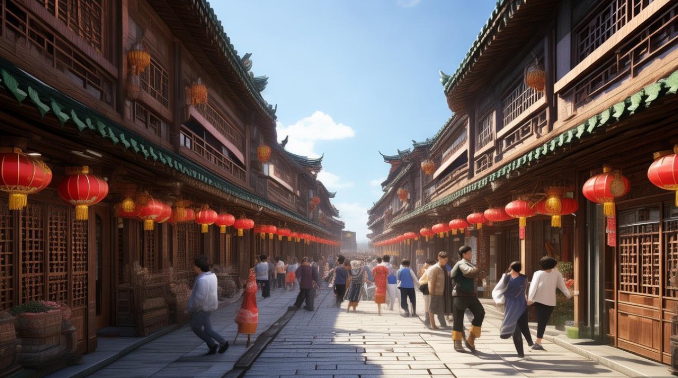 户部巷附近景点